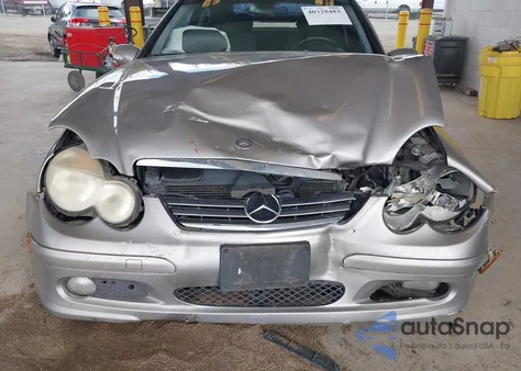 2003 Mercedes-Benz C 230 Kompressor Sport from USA, damaged, VIN WDBRN40JX3A510054